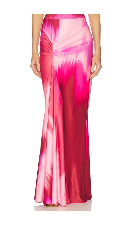 eywasouls malibu annie skirt in pink. - size l (also in xs, s, m)