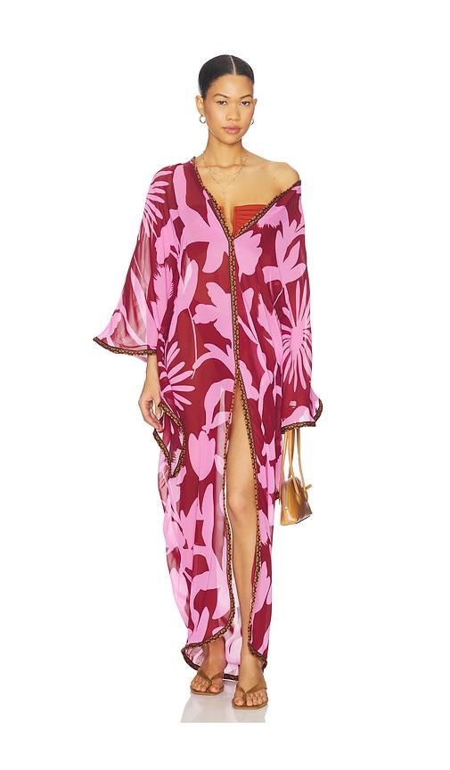 eywasouls malibu jaya dress in pink. - size l (also in xs, s, m, xl)