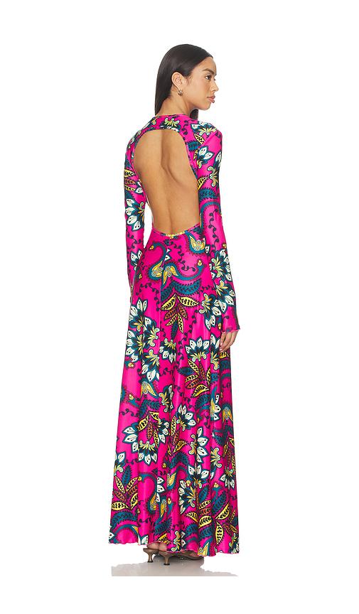 eywasouls malibu sammy dress in fuchsia,navy. - size l (also in xs, s, m, xl)