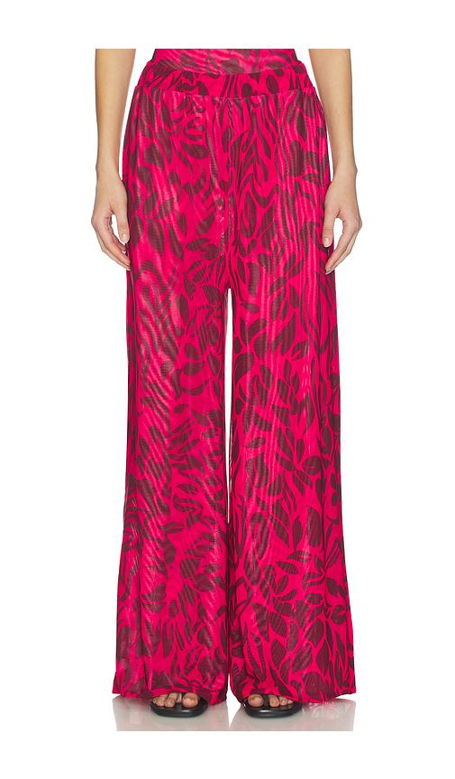eywasouls malibu seby pant in red. - size l (also in m, s, xs)