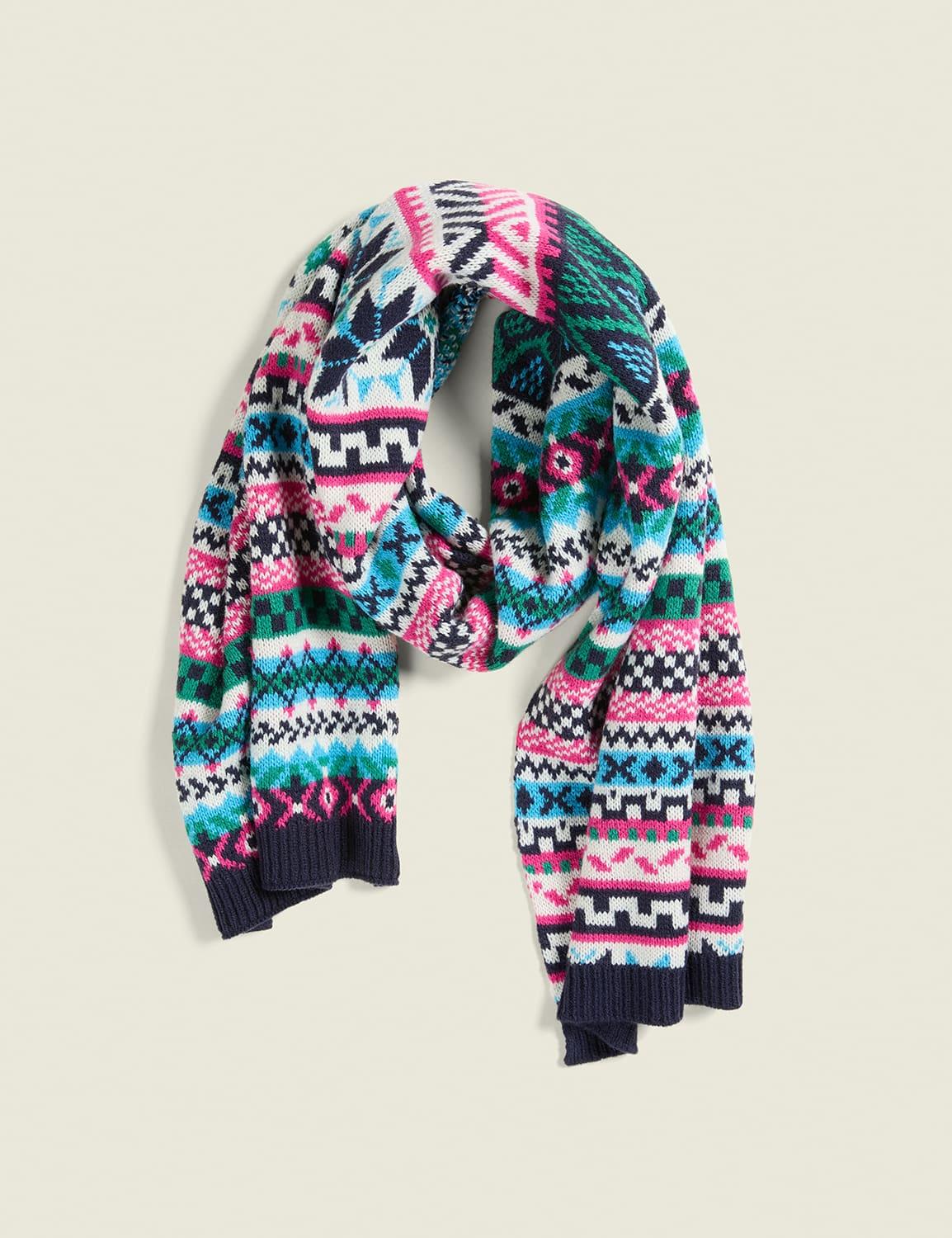 fair isle scarf