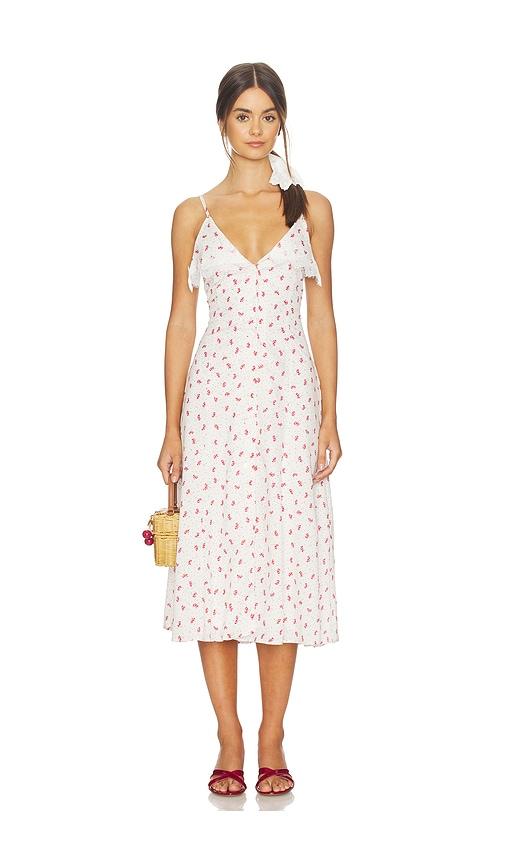 fait par foutch avery dress in white. - size l (also in m, s, xs, xxs)
