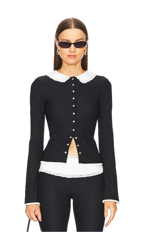 fait par foutch edith cardigan in black. - size m (also in xxs)