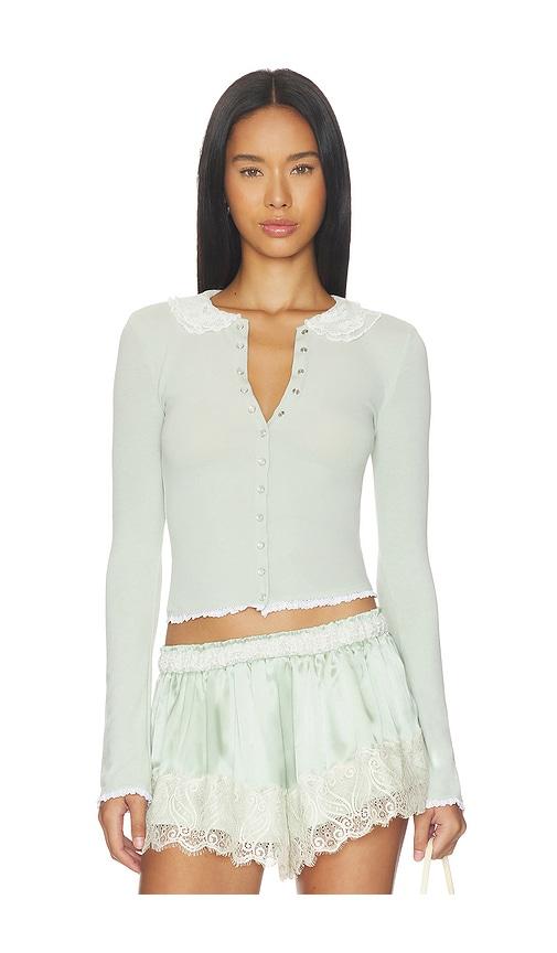 fait par foutch edith cardigan in sage. - size m (also in xs, s, xxs, xl, xxl)