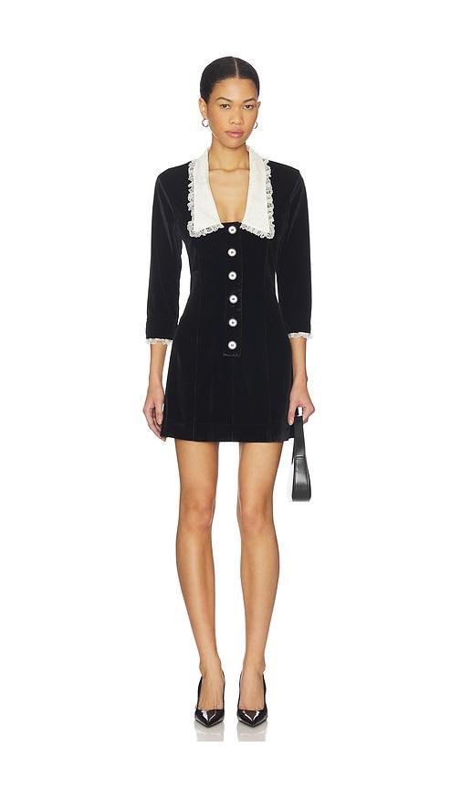 fait par foutch ivy dress in black. - size s (also in xs)