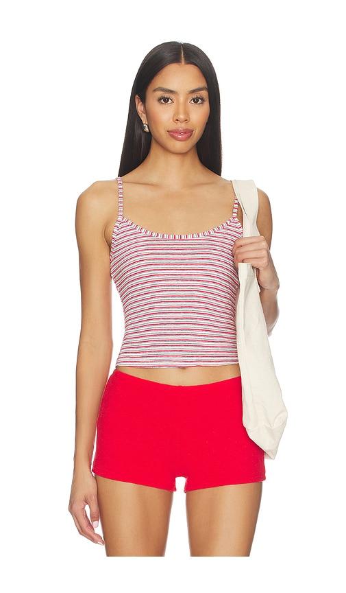 fait par foutch karina tank top in red,blue. - size m (also in s, xs, xxs)