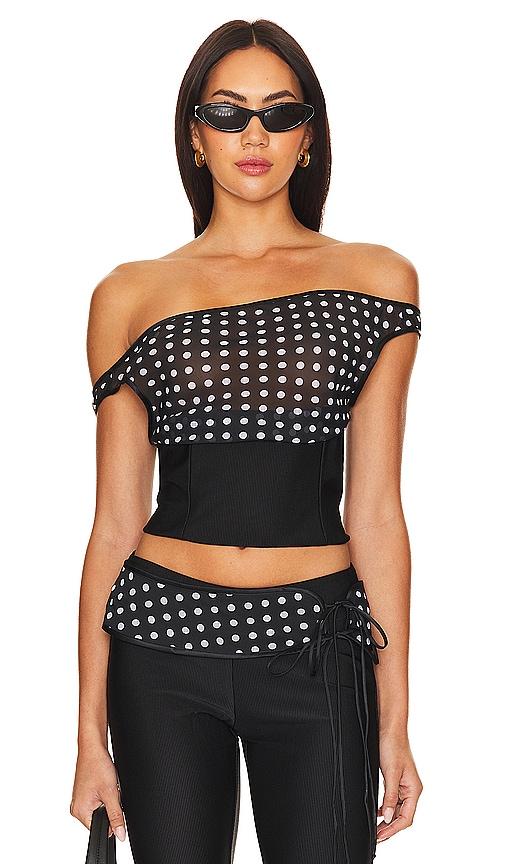 fait par foutch remi top in black. - size l (also in s, xs, xl)