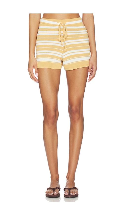 faithfull carlo short in beige. - size l (also in s)
