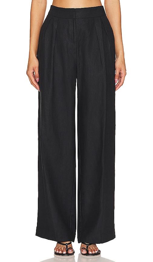 faithfull duomo pant in black. - size s (also in l, xl)