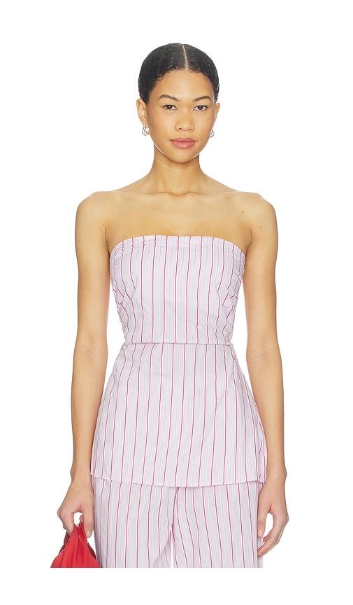 faithfull isole top in pink. - size l (also in s, xs, m, xl)
