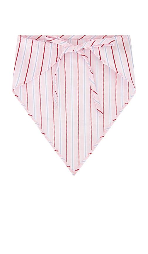 faithfull lucia head scarf in pink.