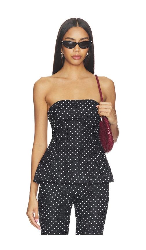 faithfull petro top in black. - size l (also in s, xs, m, xl)