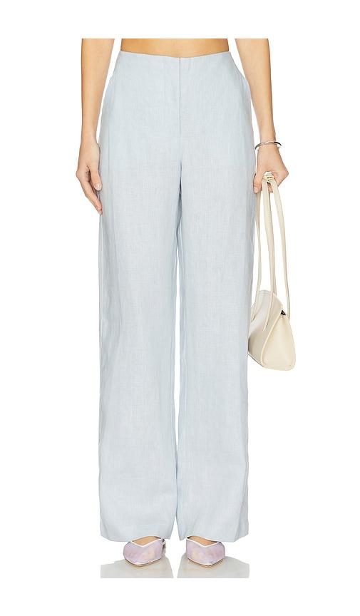 faithfull x revolve lulea pant in baby blue. - size l (also in m, s)