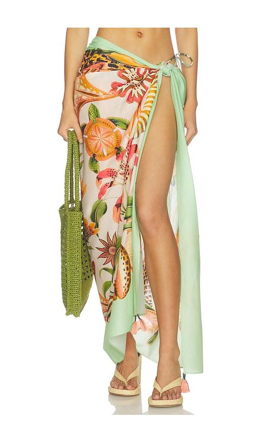 farm rio sarong in multi.