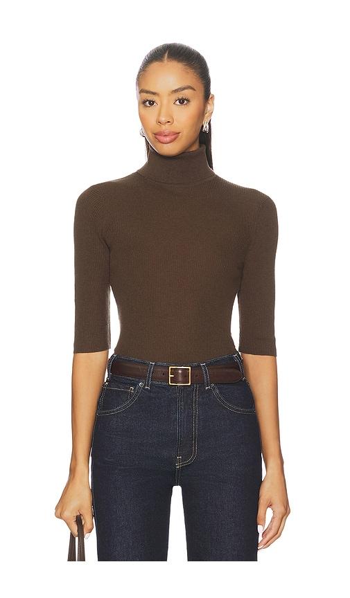 favorite daughter amelia top in brown. - size l (also in m, s, xl, xs)