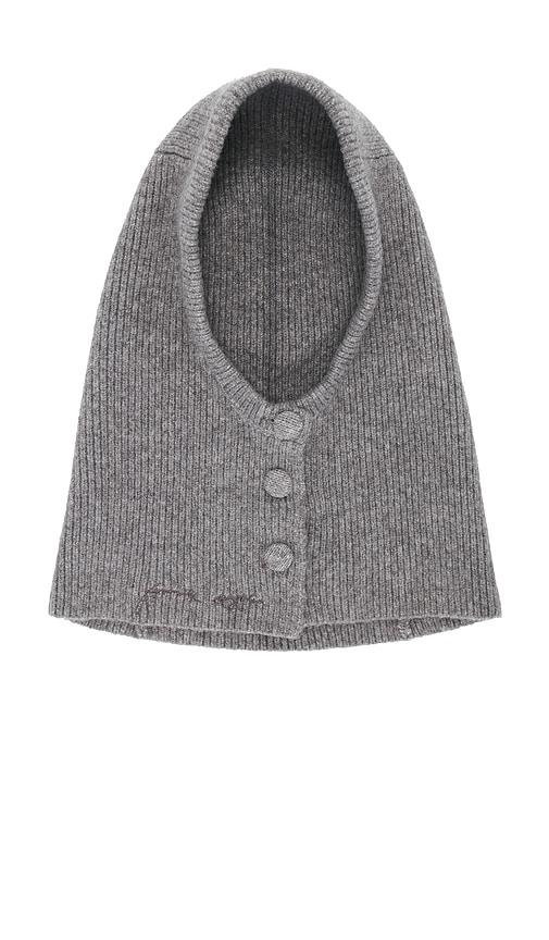 favorite daughter the button balaclava in grey.