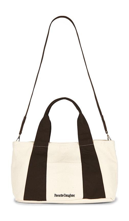 favorite daughter the daily tote bag in neutral.