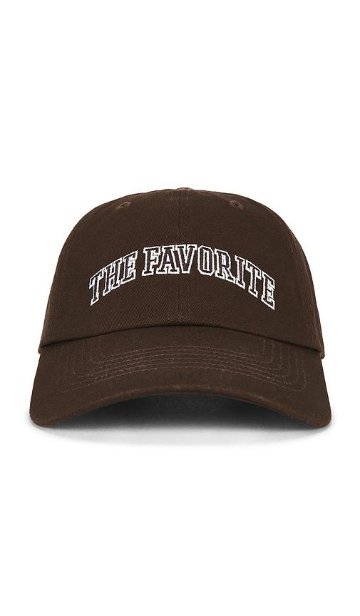 favorite daughter the favorite baseball cap in brown.
