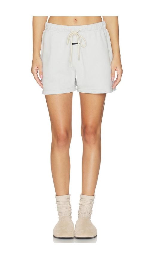 fear of god essentials classic fit short in baby blue. - size l (also in m, s, xs)