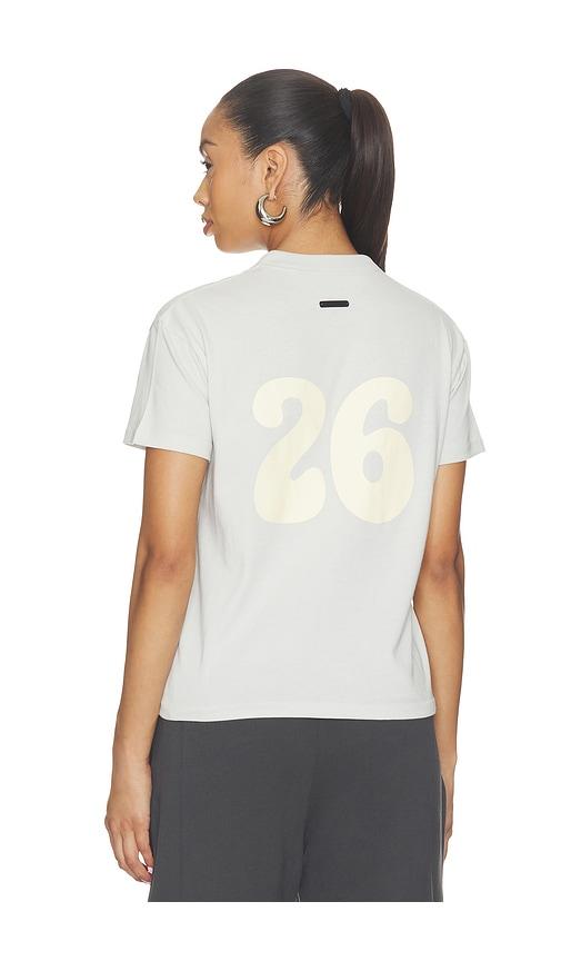 fear of god essentials classic fit tee in grey. - size l (also in m, s, xs)