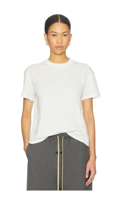 fear of god essentials classic fit tee in ivory. - size s (also in xs)