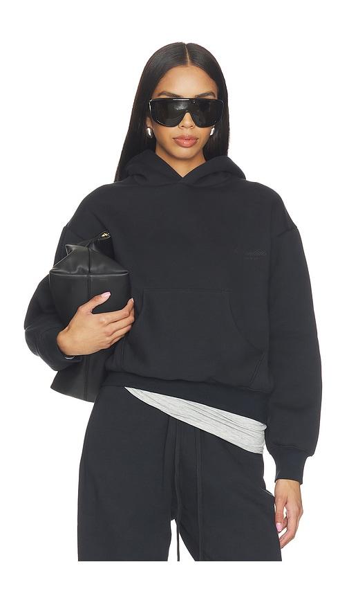 fear of god essentials classic hoodie in black. - size l (also in xs, s, m)