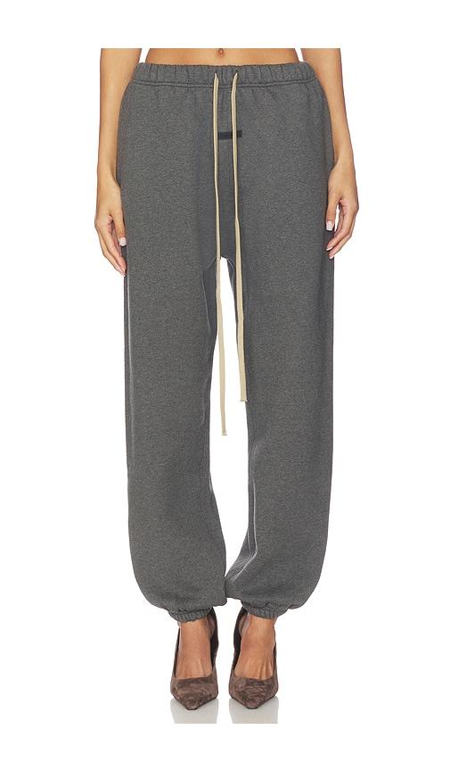fear of god essentials classic sweatpant in charcoal. - size l (also in xs, s, m)