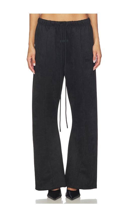 fear of god essentials flare pant in black. - size m (also in xs, s)