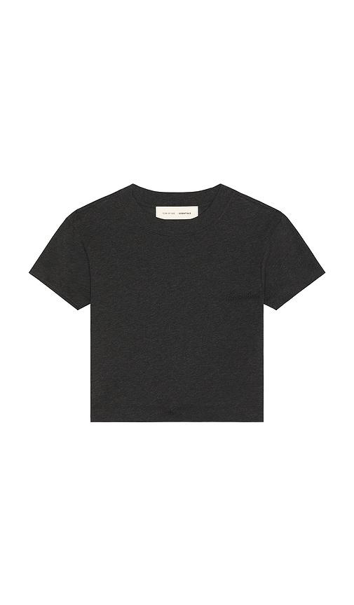 fear of god essentials kids essential tee in black. - size 4/5 (also in 6/7)