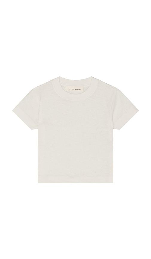 fear of god essentials kids essential tee in ivory. - size 2/3 (also in 4/5)