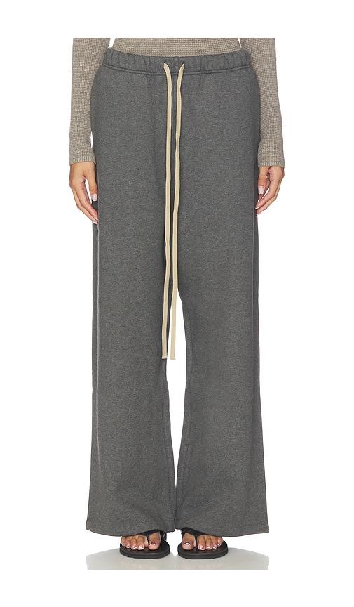 fear of god essentials lounge sweatpant in charcoal. - size m (also in s, xs)