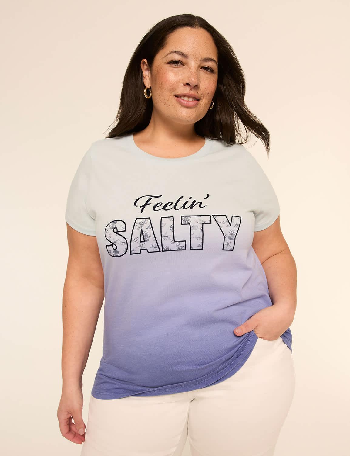 feelin' salty graphic tee