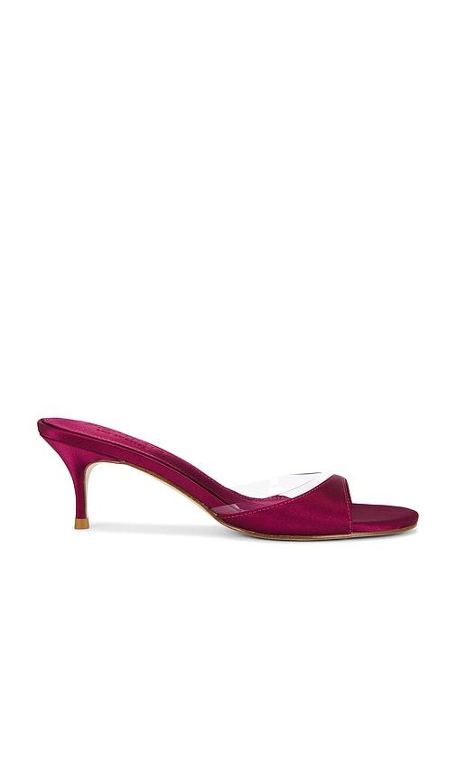 femme la capri slipper in wine. - size 6 (also in 7)