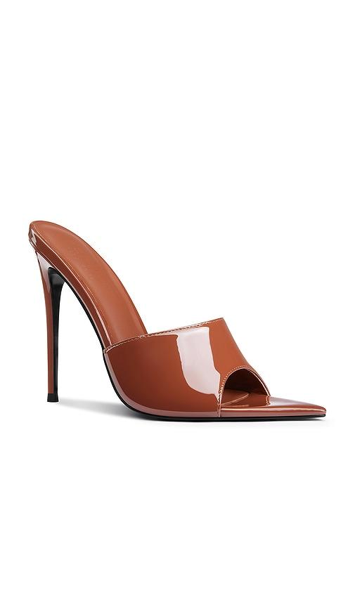 femme la gianni mule in brown. - size 6 (also in 7, 8)