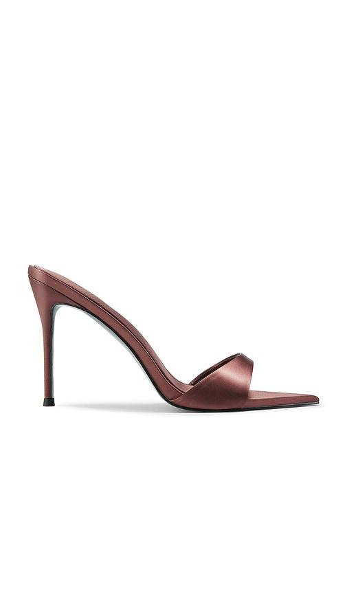 femme la kaia slipper in brown. - size 10 (also in 8)