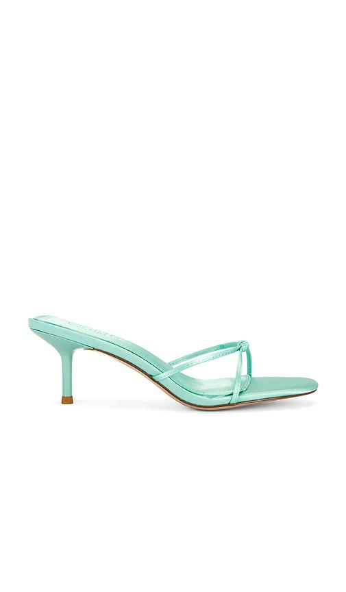 femme la maeve slipper in mint. - size 6.5 (also in 7)