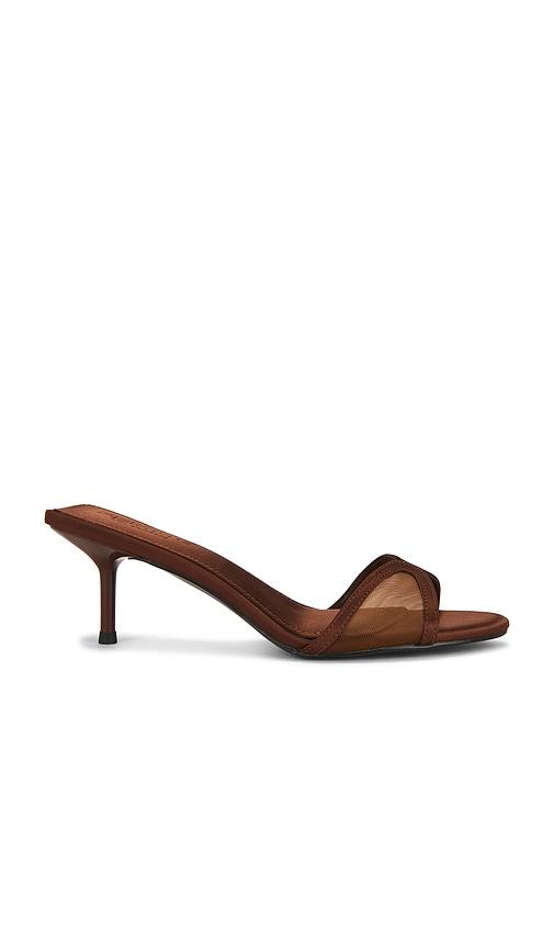 femme la monaco slipper in brown. - size 10 (also in 5, 6, 7)