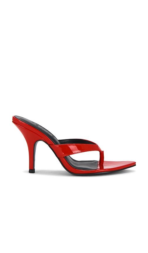femme la tokyo thong sandal in red. - size 7 (also in 9)