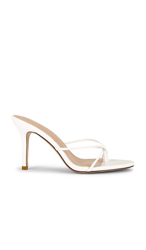 femme la x revolve sicilian slipper in white. - size 11 (also in 5, 8, 9)