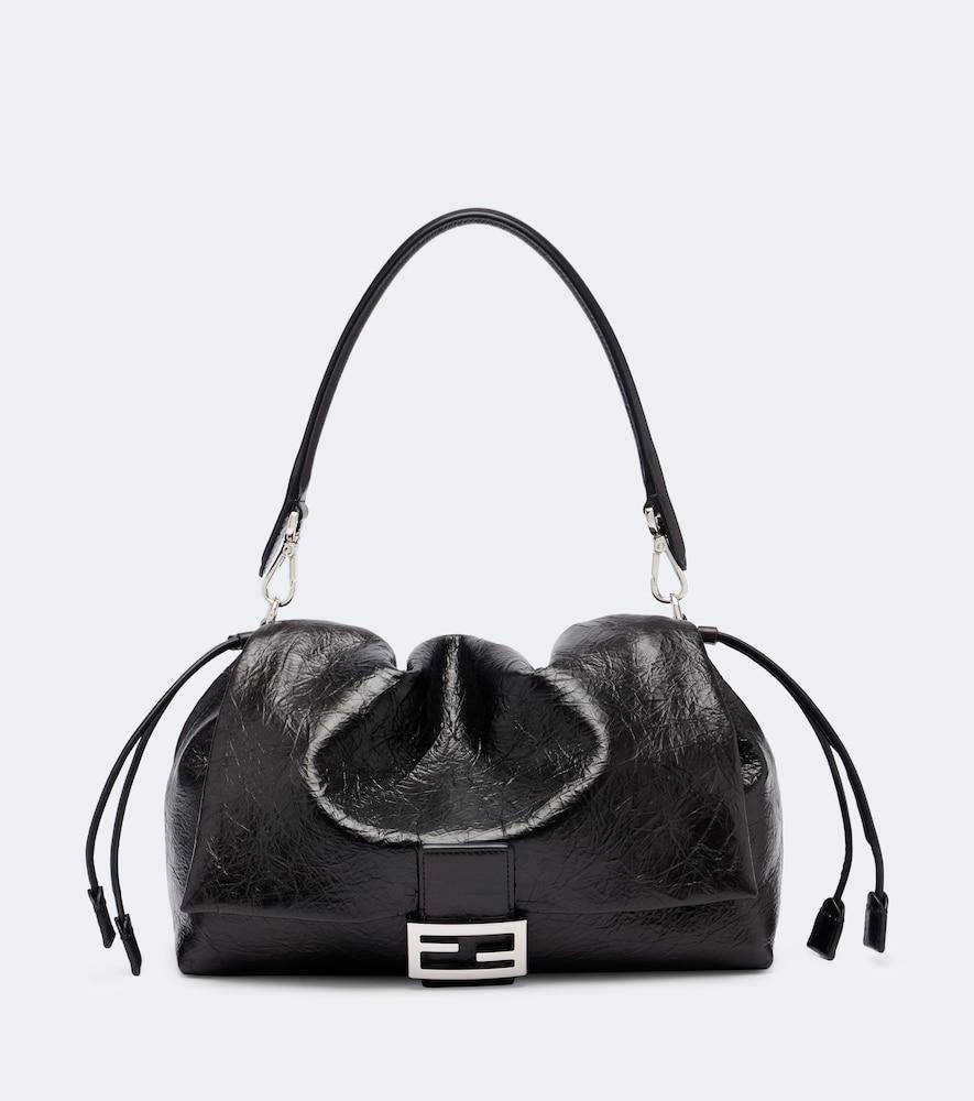 fendi baguette soft large leather shoulder bag