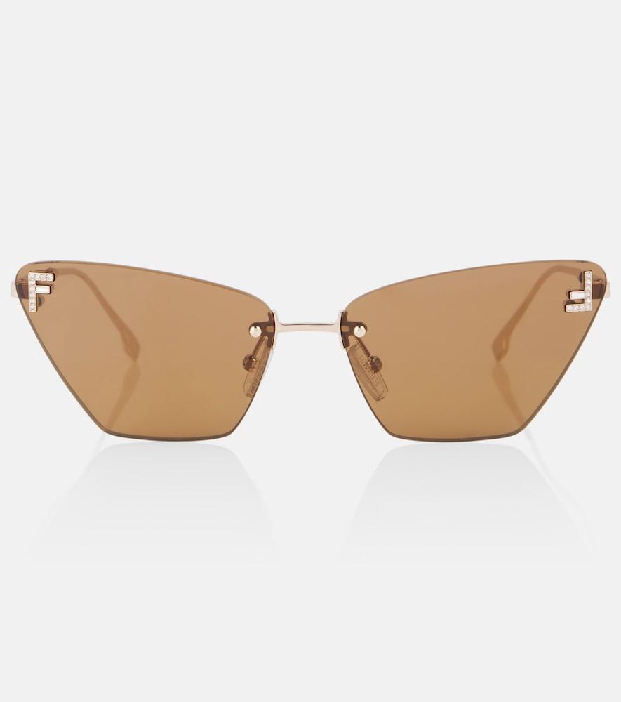 fendi cat-eye sunglasses