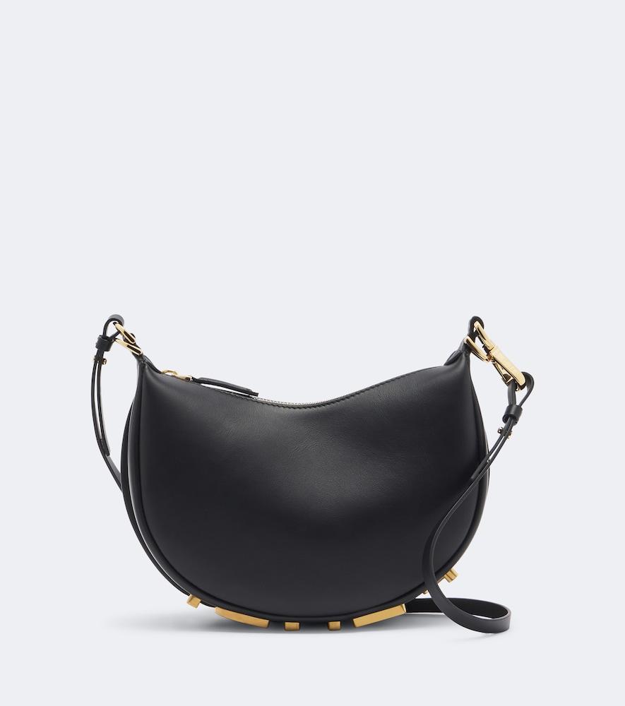 fendi fendigraphy mini leather shoulder bag