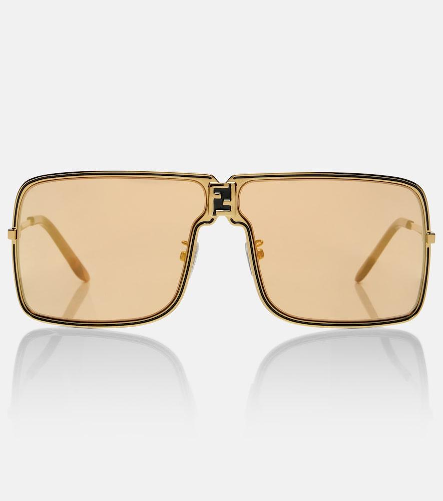 fendi fendiness rectangular sunglasses