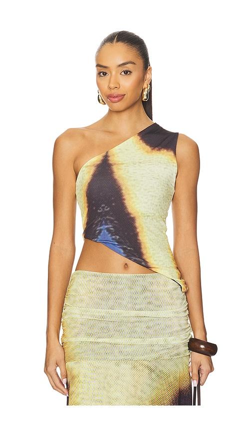 feners besos night top in cream. - size m (also in s, xs)