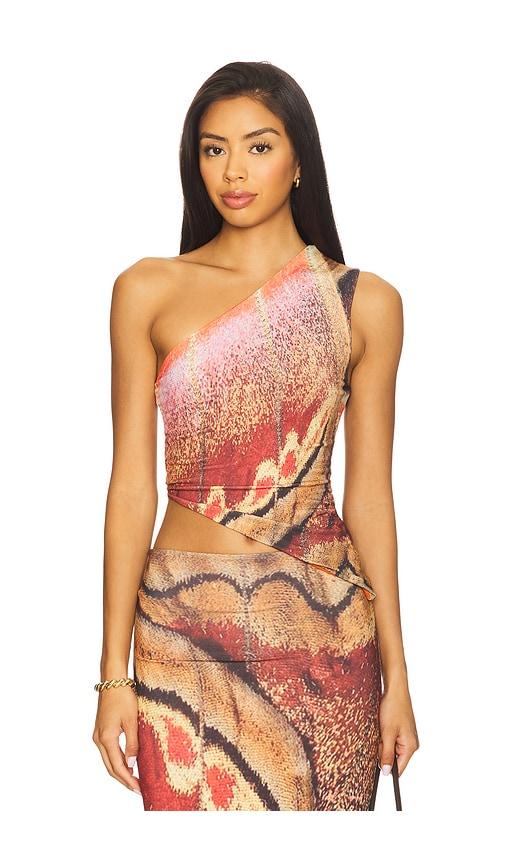 feners besos top in rust. - size l (also in s, xl)