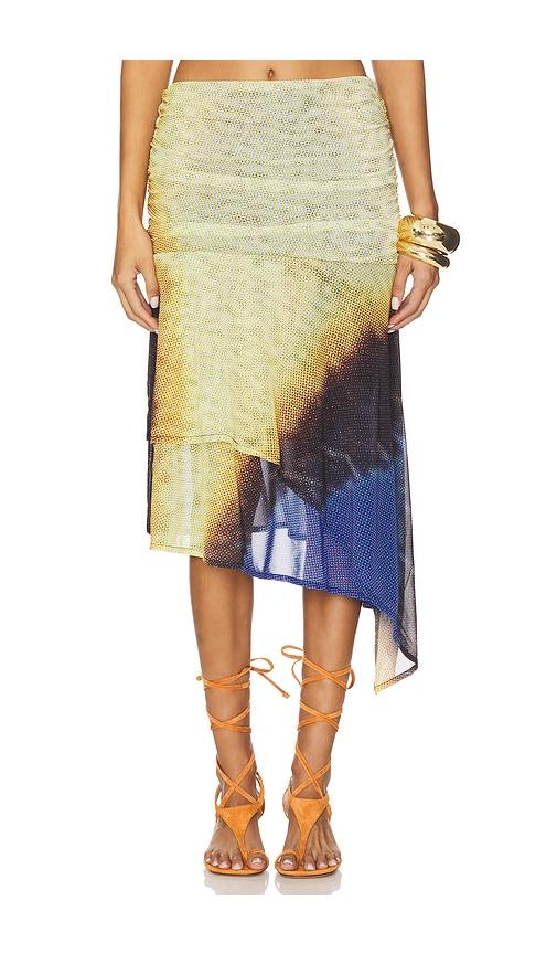 feners festa skirt night in cream. - size xl (also in xs)