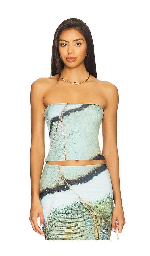 feners yo x ti top in baby blue. - size l (also in m, s, xs)
