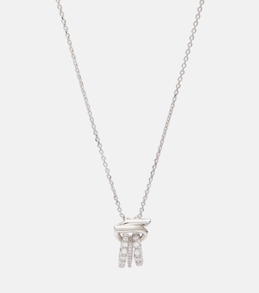ferragamo gancini crystal-embellished necklace
