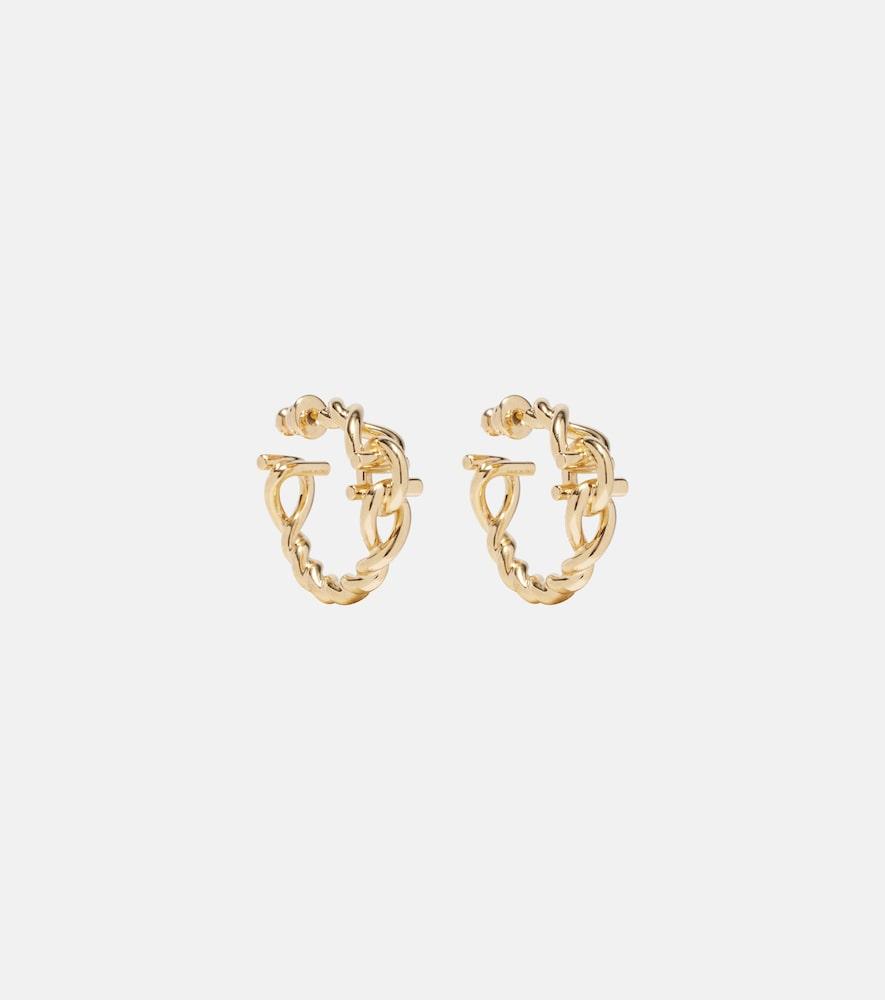 ferragamo gancini earrings
