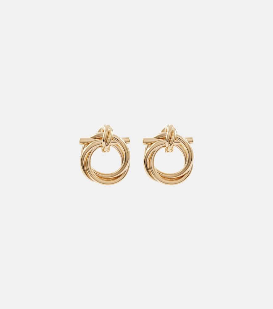 ferragamo gancio rope earrings